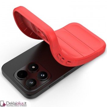 Magic Shield guminis dėklas - raudonas (Xiaomi 17)